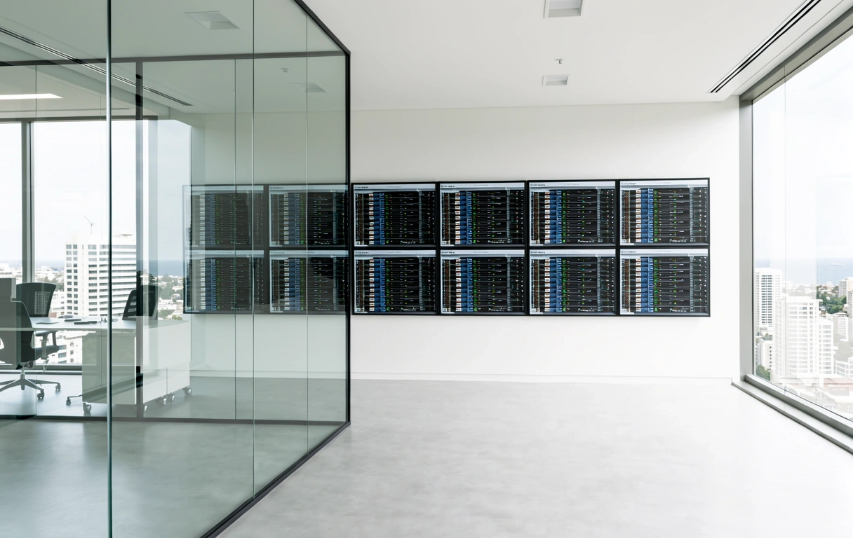 Office environment of Singapore Data Lab in Sydney